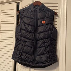 Auburn down vest navy